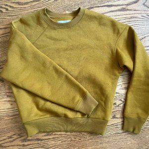 Everlane ReNew Sweatshirt in Brass Colour